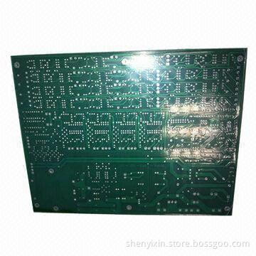 Multilayer PCB with FR4 Base Material, Several Layers and Green Solder Mask